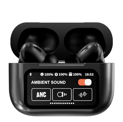 AirPods A9 Pro with Touchscreen Display – Advanced Wireless Earbuds