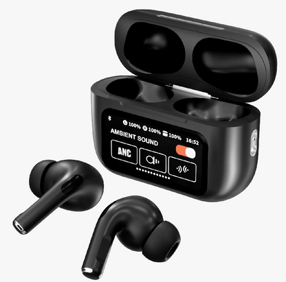 AirPods A9 Pro with Touchscreen Display – Advanced Wireless Earbuds